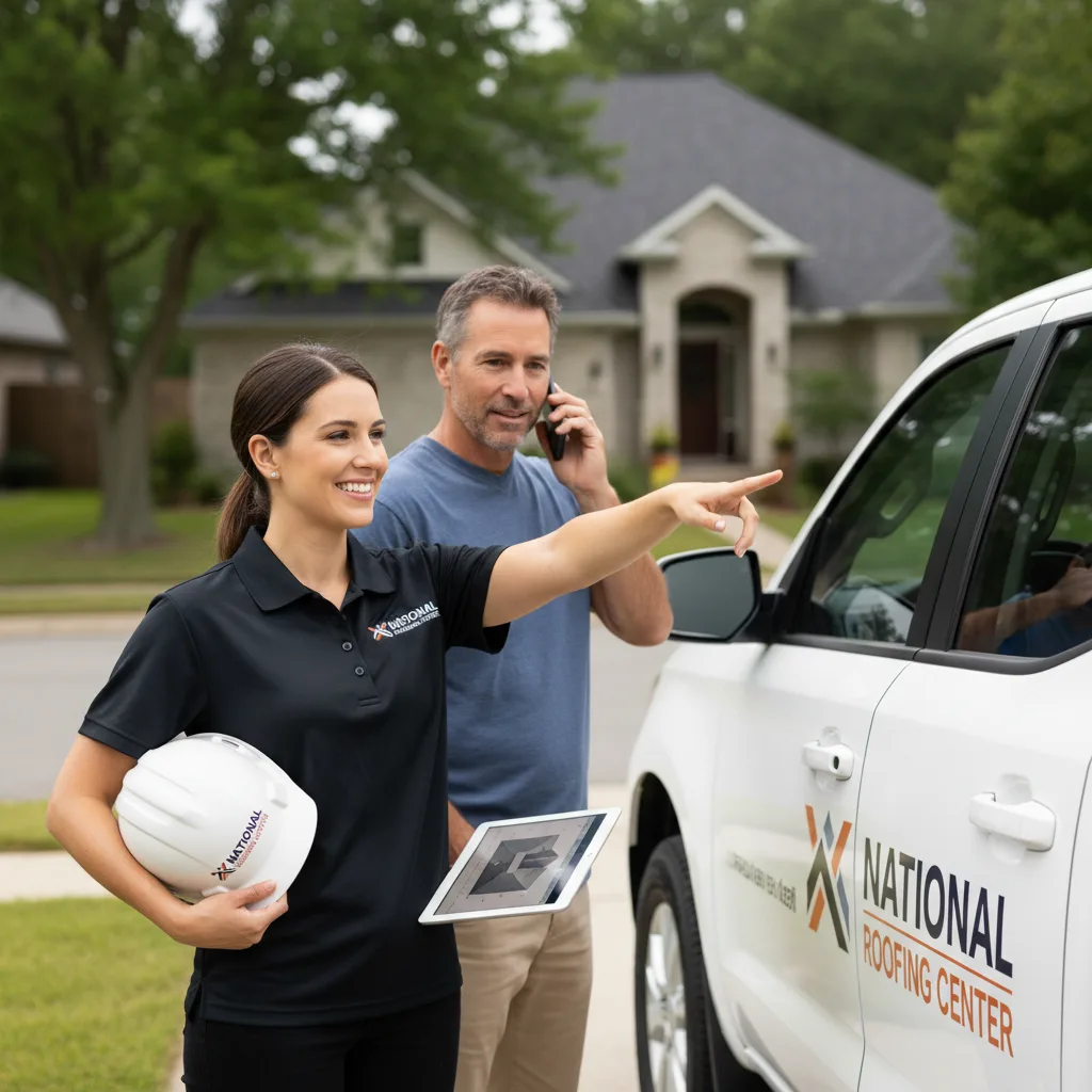 National Roofing Center customer support in Hazlet